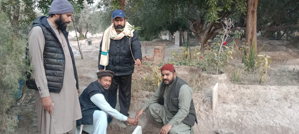 Plantation at Buland Shah Bukhari Cemetery Khan Pur